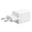 Cargador de red Ksix 1x USB-A + 1x USB-C GaN Power Delivery PPS 30W Blanco