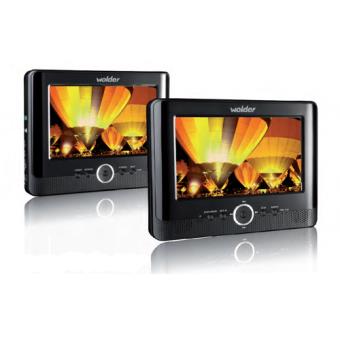 Wolder W7 Dual DVD Portátil Doble Pantalla 7" - DVD - Los mejores precios | Fnac