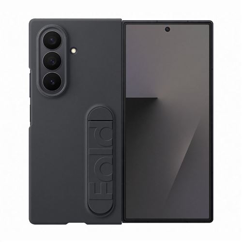 Funda De Silicona Samsung Negra Y Protector De Pantalla Para Galaxy Z Fold7