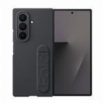 Funda de silicona Samsung Negra y Protector de pantalla para Galaxy Z Fold7