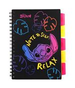 Project Book Coolpack B5 100 Hojas Cuadrícula Stitch Black Relax