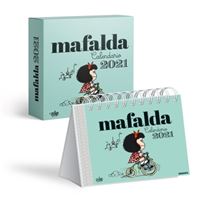 Calendario de escritorio Mafalda 2021 Verde Caja