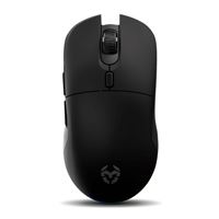 Ratón gaming inalámbrico Krom Komet RGB Negro