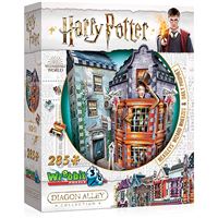 Puzzle 3d Harry potter tienda sortilegios weasley y el diario profeta branpresto oficina del juguetes color 607962b w3d0511