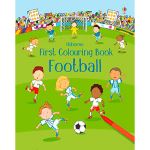 First colouring book football