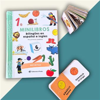 Minilibros bilingües en español e inglés - Mis primeras pala