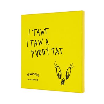 Libreta Moleskine Looney Tunes Large rayada Sketchbook Collection