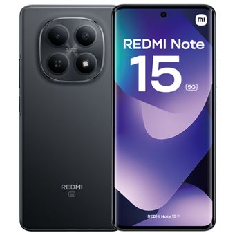 Xiaomi Redmi Note 15 5G 6,77" 256GB Negro - 1