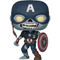 Figura Funko Marvel What If Zombie Capitán América 10cm