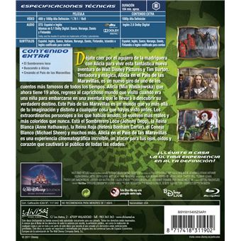 Alicia en el País de las Maravillas (Formato Blu-Ray)