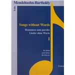 Mendelssohn. songs without words for piano i