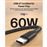 Cable trenzado Belkin USB-C a USB-C 60W 2m para Switch 2