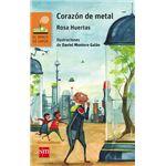 Corazon de metal-bv naranja