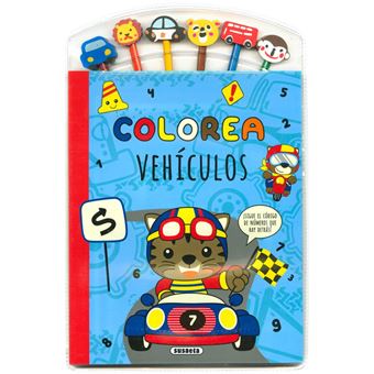 Colorea vehículos