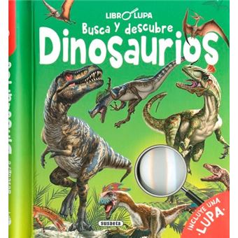 Busca y descubre dinosaurios-libro
