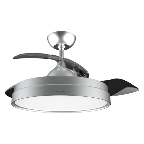 Ventilador De Techo Con Luz Cecotec Energysilence Aero 4280 Gris
