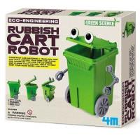 Crea y juega. Contenedor de basura robot