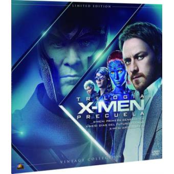 Pack X-Men Trilogía Precuela Ed Limitada Vinilo - DVD