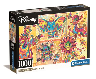 Clementoni puzzle 1000 piezas clasic disney characters