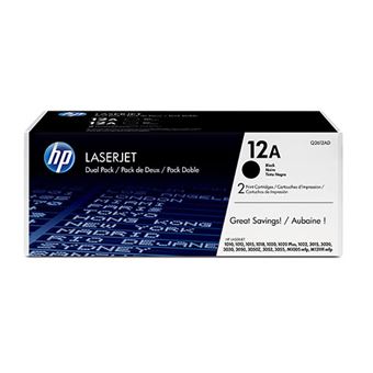 Tóner Negro HP 12AD Q2612AD - 1