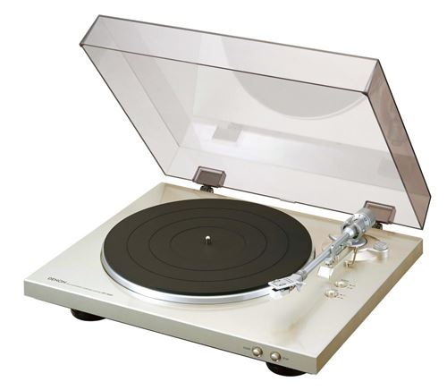 Tocadiscos Denon DP-300F Plata
