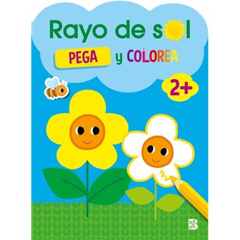 Rayo De Sol +2 Pega Y Colorea