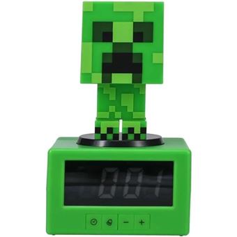 Reloj despertador Icon Minecraft Creeper 16cm - 1