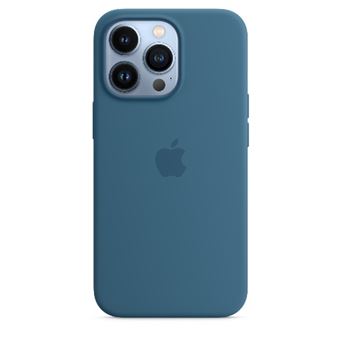 Funda iPhone 13 Pro (Silcona+Imán) - Azul marino