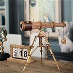 Puzzle 3D De Madera Robotime Telescopio Monocular