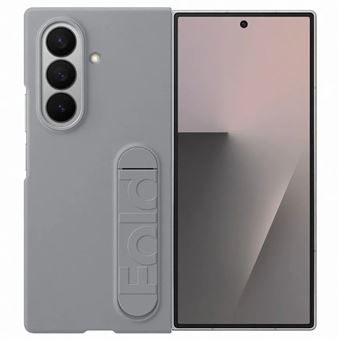 Funda de silicona Samsung Gris y Protector de pantalla para Galaxy Z Fold7
