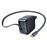 Cargador de pared compacto Baseus EnerCore CJ11 Fast Charger 3C 67W EU con cable retráctil USB-C Negro