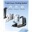 Cargador de pared compacto Baseus EnerCore CJ11 Fast Charger 3C 67W EU con cable retráctil USB-C Negro