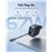 Cargador de pared compacto Baseus EnerCore CJ11 Fast Charger 3C 67W EU con cable retráctil USB-C Negro