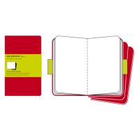 Cuaderno Moleskine de viaje Cahier L Liso Rojo Arándano