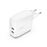 Cargador de pared Belkin BoostCharge Pro Power Delivery 60W 2x USB-C Blanco 