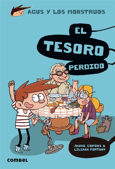 El Tesoro Perdido 12 agus y los monstruos libro de jaume compas español tapa