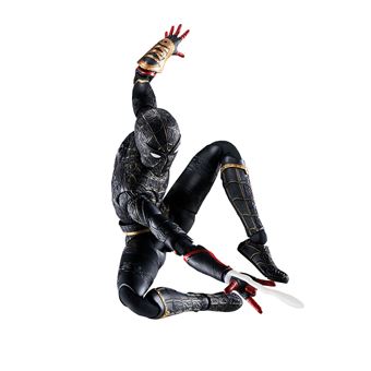S.H.Figuarts Spider-Man: No Way Home Black Suit Action Figure (CT Version) - 1:12 Scale PVC Collectible