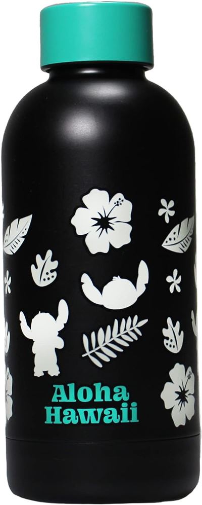 Botella metálica Disney Lilo y Stich Aloha Hawaii 260ml - Otro