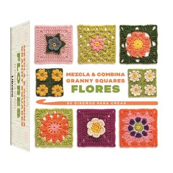 Mezcla Y Combina Granny Squares Flores