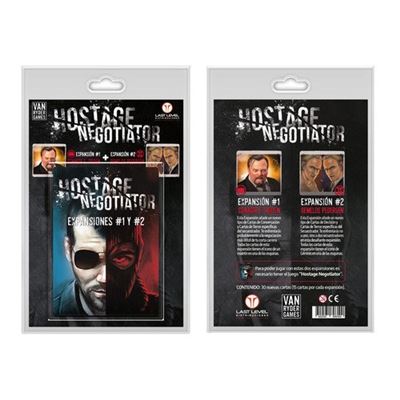 Juego de mesa hostage el negociador - expansiones 1 y 2