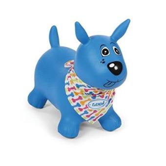 Mi perrito saltarín azul (58 x 27 x 48 cm, azul)