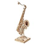 Puzzle 3d De Madera Robotime Saxofón Rolife