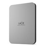 Disco duro externo Lacie Mobile Drive V2 USB-C 3.2 1TB Plata