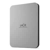 Disco duro portátil HDD 2.5 Lacie Mobile Drive V2 USB-C 3.2 1TB Plata