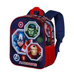 Karactermania Mochila 3D Elite Marvel Los Vengadores Assemble Multicolor