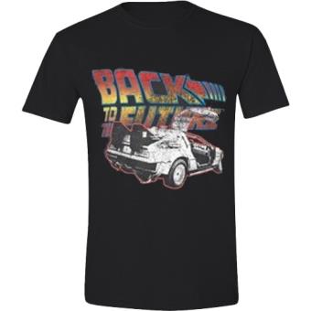 Camiseta Regreso al futuro - Coche DeLorean Talla S - 1