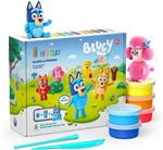 Hey clay bluey y sus amigos 6 figuras