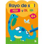 Rayo De Sol +4 Pega Y Colorea