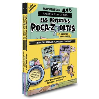 Pack Aprèn a llegir amb... Els detectius Poca-zooltes! 1-3.