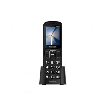 Teléfono Maxcom MM32D Negro
